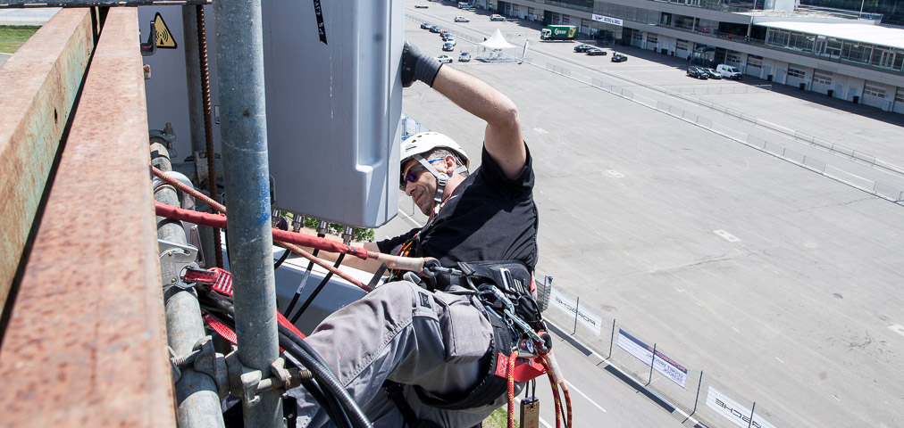 Eventantennenbau, Kremsmüller, Telekommunikationstechnik, Red-Bull-Ring, Spielberg