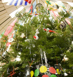 The Hartheim Christmas tree in the UN City