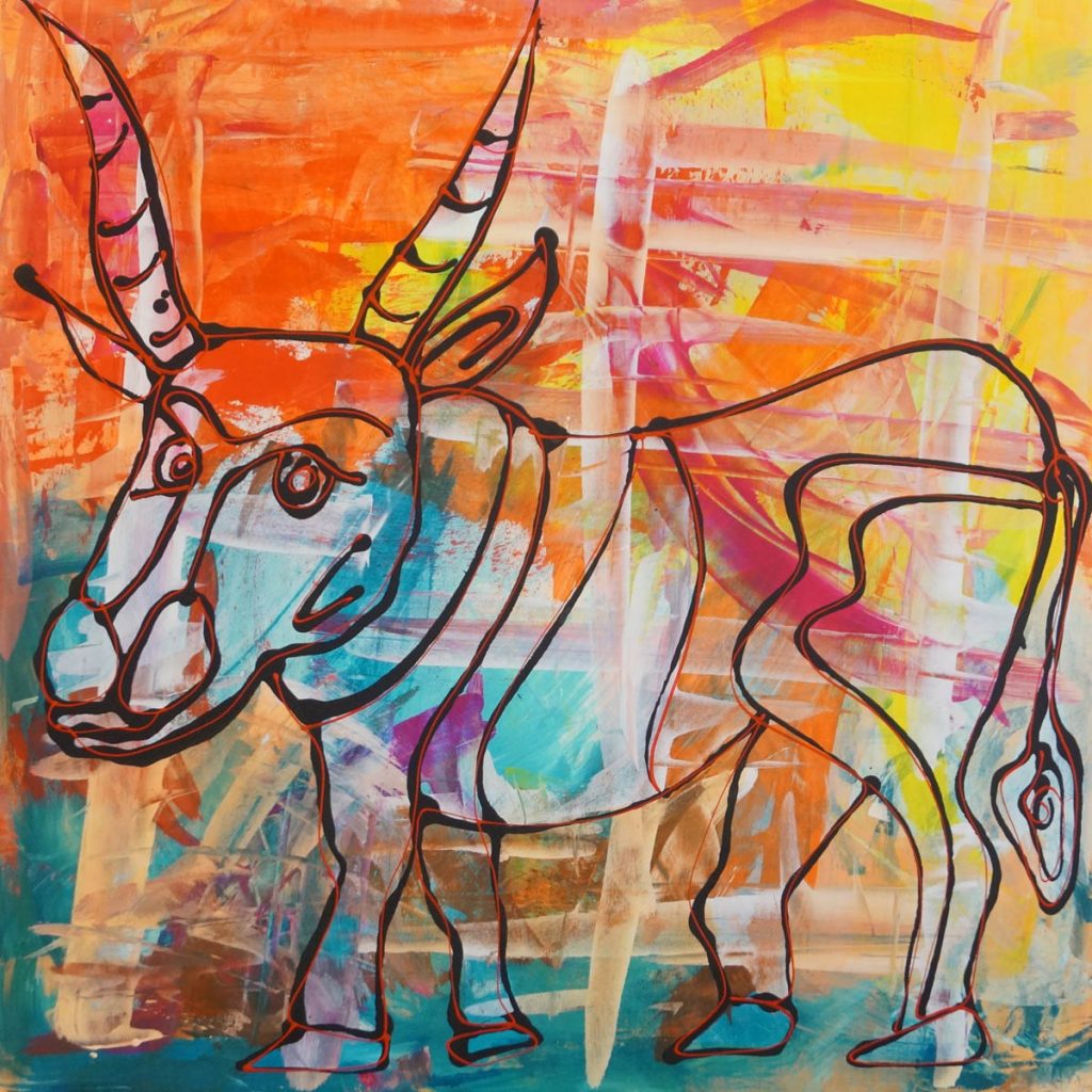 Antilope (Oryx beisa)